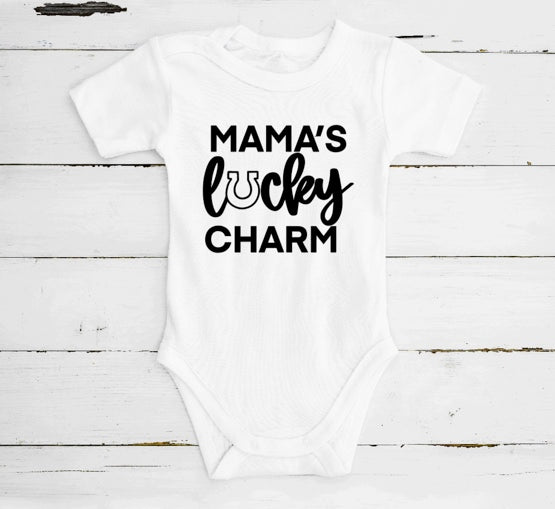 Mama's Lucky Charm Onesie